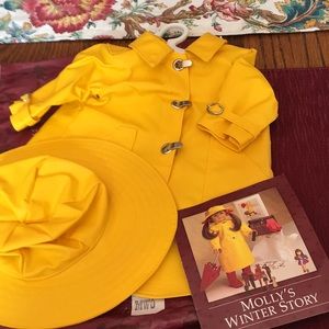American Girl Molly’s Winter Story Rain Outfit